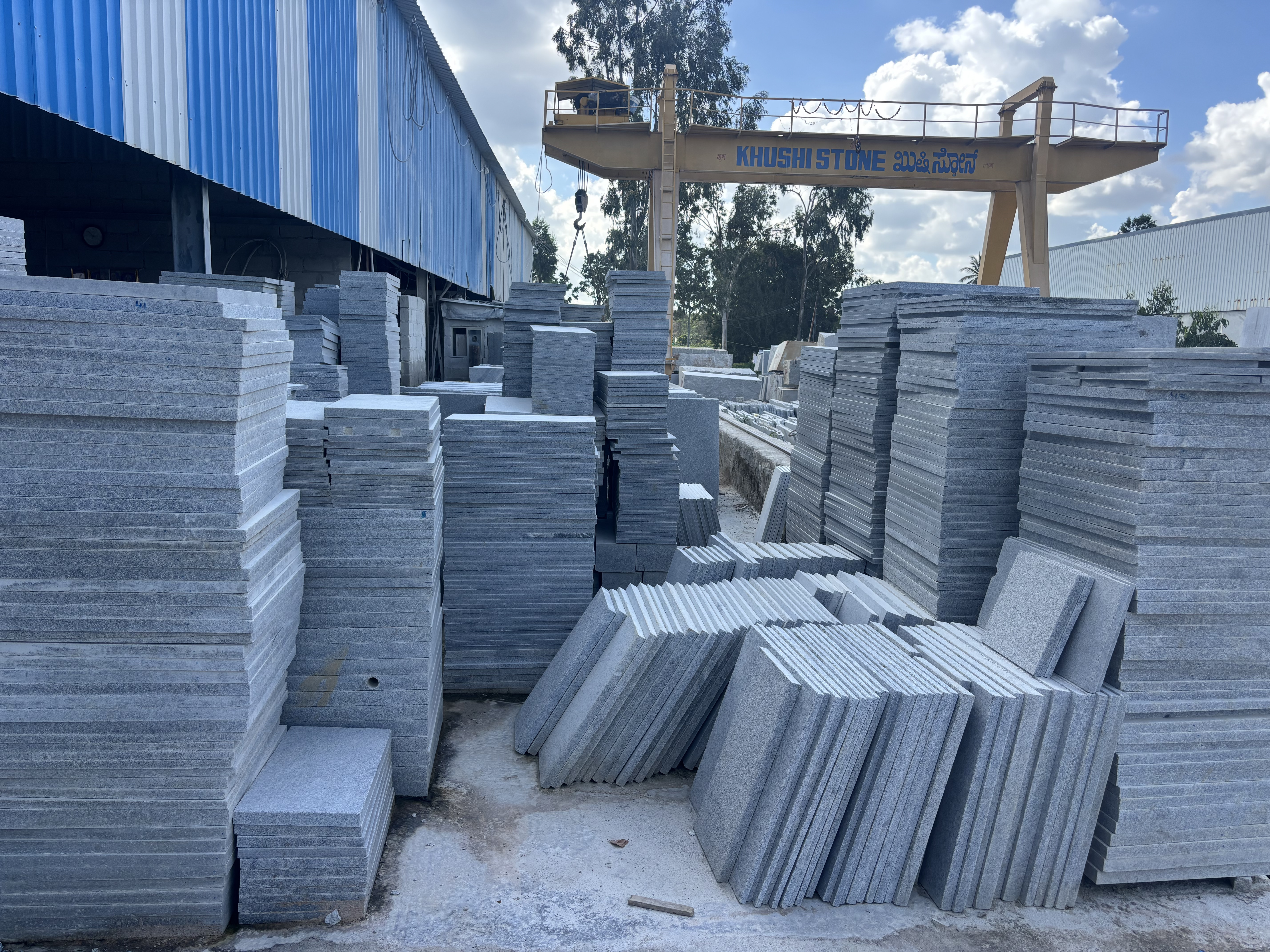 adgal grey granite polished slab from Khushi Stone, Bangalore – Image 6