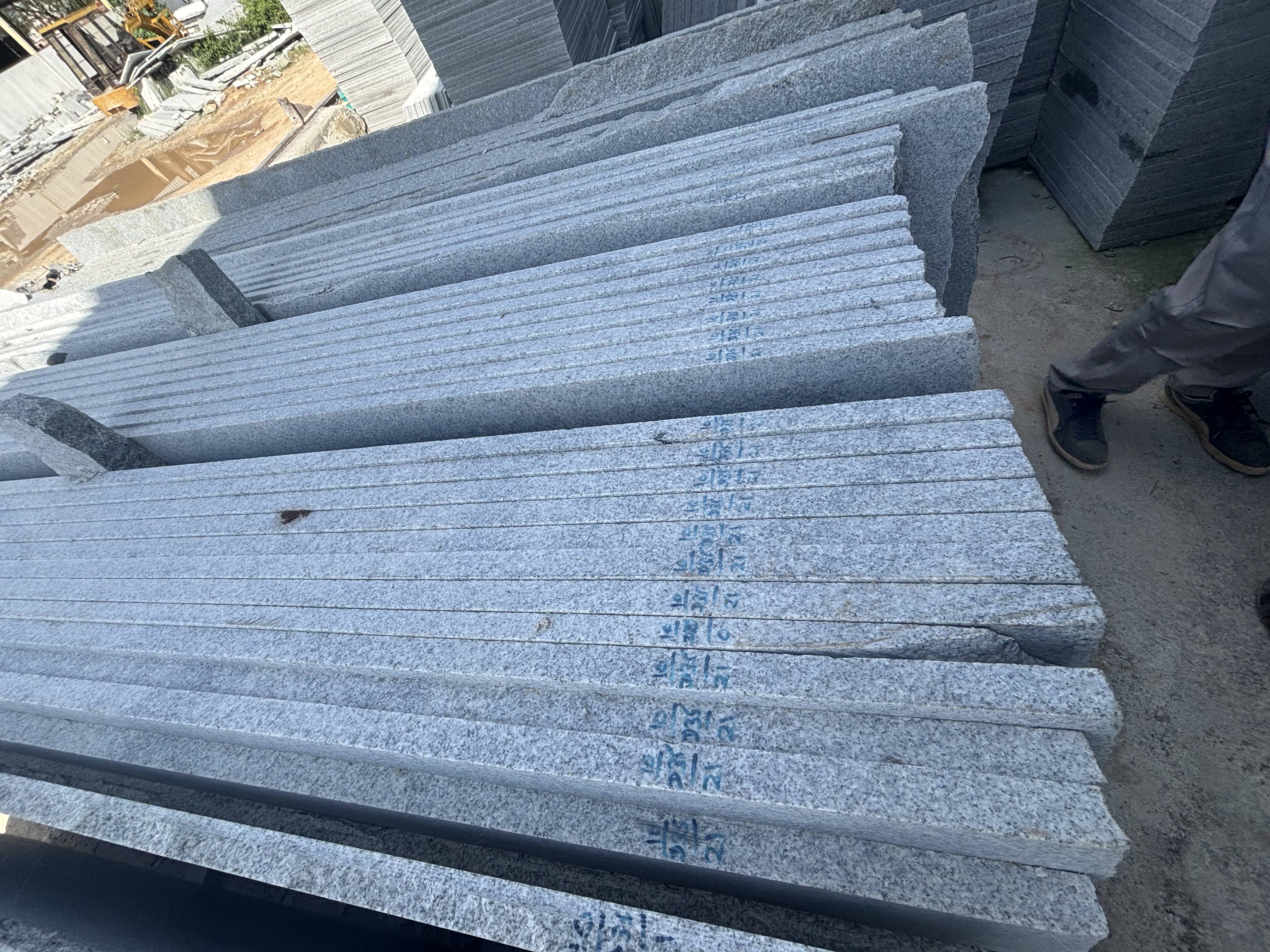 sira grey granite polished slab from Khushi Stone, Bangalore – Image 3