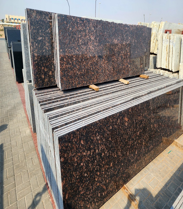 tanbrown grey granite polished slab from Khushi Stone, Bangalore – Image 4